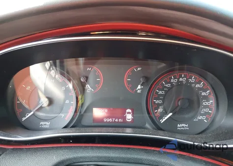 2016 Dodge Dart Sxt из США, поврежденный, VIN 1C3CDFBB9GD540974